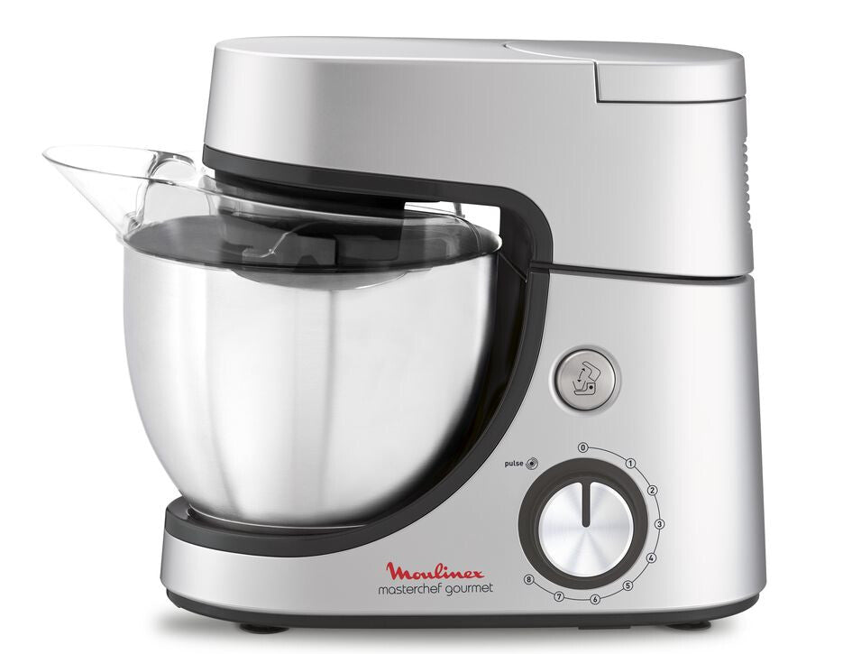 Moulinex QA519D robot de cuisine 1100 W 4,6 L Argent Balances intégrées