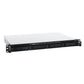 Synology RackStation RS422+ serveur de stockage NAS Rack (1 U) Ryzen Embedded R1600 2 Go DDR4 DSM Noir