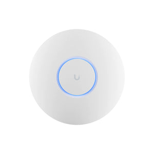 Ubiquiti U6+ point d'accès réseaux locaux sans fil 2402 Mbit/s Blanc Connexion Ethernet, supportant l'alimentation via ce port (PoE)