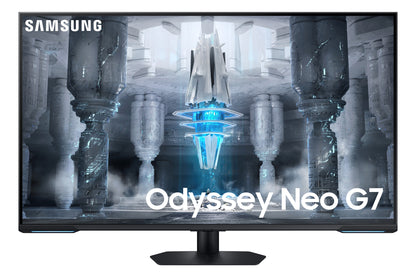 Samsung S43CG700NU écran plat de PC 109,2 cm (43") 3840 x 2160 pixels 4K Ultra HD LED Noir, Blanc