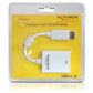 DeLOCK 61765 câble vidéo et adaptateur 0,125 m DisplayPort DVI-I Blanc