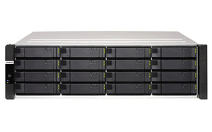QNAP ES1686dc NAS Rack (3 U) Intel® Xeon® D D-2142IT 64 Go DDR4 0 To QNAP Enterprise System Noir