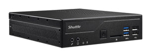 Shuttle XPС slim DH410 1,35L mini PC Noir Intel H410 LGA 1200 (Socket H5)