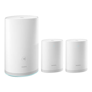Huawei WiFi Q2 Pro (1 Base + 2 Satellite) Bi-bande (2,4 GHz / 5 GHz) Wi-Fi 5 (802.11ac) Blanc