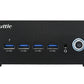 Shuttle Nano PC NT10H5, Intel Core Ultra 5 125H, Intel Arc graphics, 2xHDMI, 2xUSB 4.0 (DP), 2x2.5Gbit LAN, VESA, 24/7