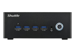 Shuttle Nano PC NT10H5, Intel Core Ultra 5 125H, Intel Arc graphics, 2xHDMI, 2xUSB 4.0 (DP), 2x2.5Gbit LAN, VESA, 24/7