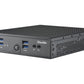 Shuttle XPC slim Barebone DS50U5, i5-1335U, 2x LAN (1x 2.5Gbit ,1x 1Gbit), 1xCOM,1xHDMI,1xDP, 1x VGA, fanless, fonctionnement permanent 24/7