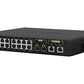 QNAP QSW-M2116P-2T2S commutateur réseau Géré L2 2.5G Ethernet Connexion Ethernet, supportant l'alimentation via ce port (PoE) Noir