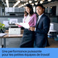 HP LaserJet Pro 3102fdw Sans fil Multifunction Noir et blanc Imprimante, Copieur, Scanner; Recto verso