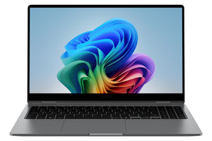 Samsung Galaxy Book5 360 Copilot+ PC Intel Core Ultra 7 256V Ordinateur portable 39,6 cm (15.6") Écran tactile Full HD 16 Go LPDDR5x-SDRAM 1 To SSD Wi-Fi 7 (802.11be) Windows 11 Home Gris