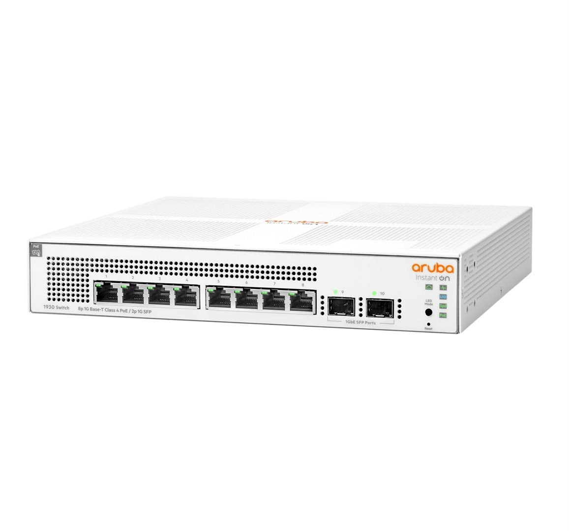 HPE Aruba Switch 1930 8G 8xGBit/2xSFP PoE 124W JL681A Aruba Instant On_53287.jpg
