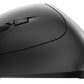 CHERRY MW 4500 LEFT Souris ergonomique sans fil, pour gauchers, noir, USB