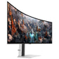 Samsung G93SC écran plat de PC 124,5 cm (49") 5120 x 1440 pixels Dual QHD OLED Argent