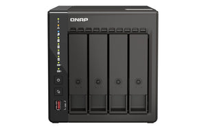QNAP QVP-41C serveur de stockage NAS Tower Intel® Celeron® J6412 8 Go DDR4 0 To Noir