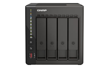 QNAP QVP-41C serveur de stockage NAS Tower Intel® Celeron® J6412 8 Go DDR4 0 To Noir