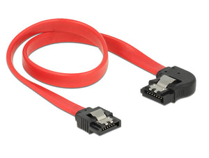 DeLOCK 83963 câble SATA 0,3 m SATA 7-pin Noir, Rouge