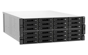 QNAP TS-H3087XU-RP NAS Rack (4 U) Intel Xeon E E-2378 64 Go DDR4 0 To QuTS hero Noir, Blanc