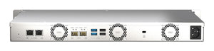 QNAP TS-435XEU NAS Rack (1 U) Marvell CN9131 4 Go DDR4 0 To QNAP QTS Noir, Gris