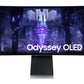Samsung G85SB écran plat de PC 86,4 cm (34") 3440 x 1440 pixels UltraWide Quad HD OLED Argent