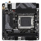 GIGABYTE B650I AX Carte mère - AMD Ryzen série 9000, VRM 5+2+1 phases, jusqu'à 6400 MHz DDR5 (OC), 1xPCIe 4.0 M.2, LAN 2,5 GbE, WIFI 6E, USB 3.2 Gen 2