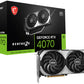MSI VENTUS 4070 2X E1 12G OC NVIDIA GeForce RTX 4070 12 Go GDDR6X