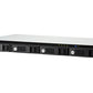 QNAP TR-004U Boîtier de disques de stockage Boîtier disque dur/SSD Noir, Gris 2.5/3.5"