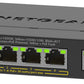 NETGEAR 5-Port Gigabit Ethernet High-Power PoE+ Plus Switch (GS305EPP) Géré L2/L3 Gigabit Ethernet (10/100/1000) Connexion Ethernet, supportant l'alimentation via ce port (PoE) Noir