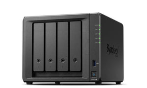 Synology DiskStation DS923+ serveur de stockage NAS Tower Ryzen Embedded R1600 4 Go DDR4L 0 To DiskStation Manager Noir