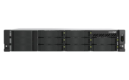 QNAP TS-855EU-8G serveur de stockage NAS Rack (2 U) Intel Atom® C5125 8 Go DDR4 0 To QuTS hero Noir