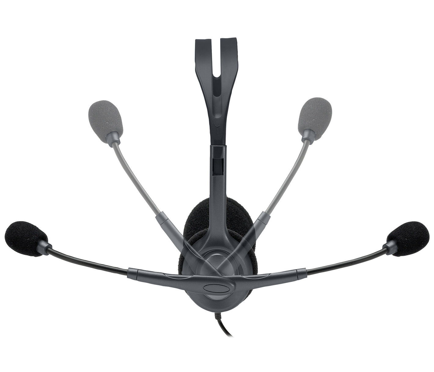 Logitech 981-000593 écouteur/casque Avec fil Arceau Bureau/Centre d'appels Noir
