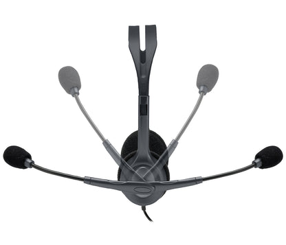 Logitech 981-000593 écouteur/casque Avec fil Arceau Bureau/Centre d'appels Noir