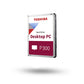 Toshiba P300 disque dur 2 To 7200 tr/min 256 Mo 3.5" SATA