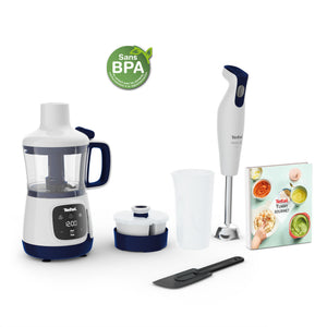 Tefal Yummy Gourmet HB55W4 0,8 L Mixeur de cuisine 600 W Blanc