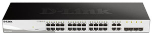 D-Link DGS-1210-24 commutateur réseau Géré L2 Gigabit Ethernet (10/100/1000) 1U Noir