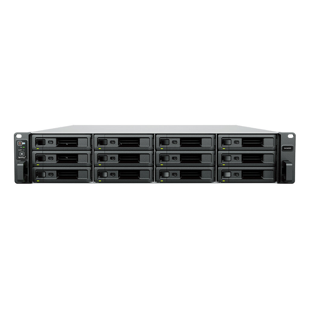 Synology SA3400D serveur de stockage NAS Rack (2 U) Intel® Xeon® D D-1541 8 Go DDR4 0 To