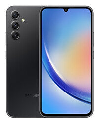 Samsung Galaxy A34 5G Enterprise Edition 16,8 cm (6.6") Double SIM hybride USB Type-C 6 Go 128 Go 5000 mAh Graphite