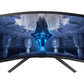 Samsung G75NB écran plat de PC 81,3 cm (32") 3840 x 2160 pixels 4K Ultra HD LED Noir