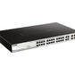 D-Link DGS-1210-28P commutateur réseau Géré L2 Gigabit Ethernet (10/100/1000) Connexion Ethernet, supportant l'alimentation via ce port (PoE) 1U Noir