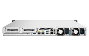 QNAP TS-h1090FU NAS Rack (1 U) EPYC 7302P 128 Go DDR4 0 To QuTS hero Noir, Gris