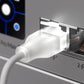 Ubiquiti UACC-Cable-Patch-EL-8M-W câble de réseau Translucide, Blanc Cat6