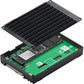QNAP QDA-UMP4 Boîtier de disques de stockage Enceinte ssd Noir 2.5"
