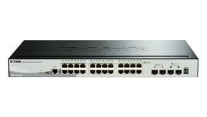 D-Link DGS-1510-52XMP Géré L3 Gigabit Ethernet (10/100/1000) Connexion Ethernet, supportant l'alimentation via ce port (PoE) Noir