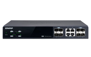 QNAP QSW-M804-4C commutateur réseau Géré 10G Ethernet (100/1000/10000) Noir
