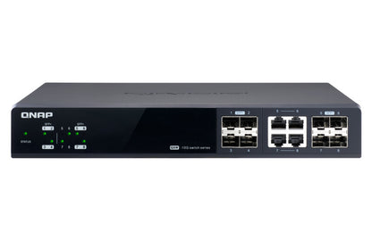 QNAP QSW-M804-4C commutateur réseau Géré 10G Ethernet (100/1000/10000) Noir