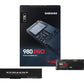 Samsung 980 PRO 1 To M.2 PCI Express 4.0 NVMe V-NAND MLC