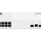 QNAP QSW-M2108-2C commutateur réseau Géré L2 2.5G Ethernet (100/1000/2500) Gris, Blanc