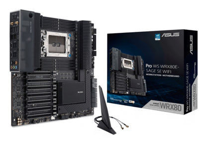 ASUS WRX80E-SAGE SE WIFI AMD WRX80 Socket SP3 ATX étendu