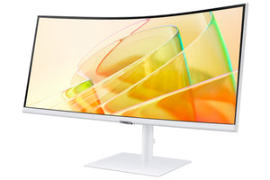 Samsung S65TC écran plat de PC 86,4 cm (34") 3440 x 1440 pixels UltraWide Quad HD LED Blanc
