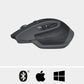 Logitech MX Master 2S Wireless Mouse souris Bureau Droitier RF sans fil + Bluetooth Laser 4000 DPI