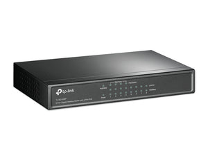 TP-Link TL-SG1008P commutateur réseau Non-géré Gigabit Ethernet (10/100/1000) Connexion Ethernet, supportant l'alimentation via ce port (PoE) Noisettes
